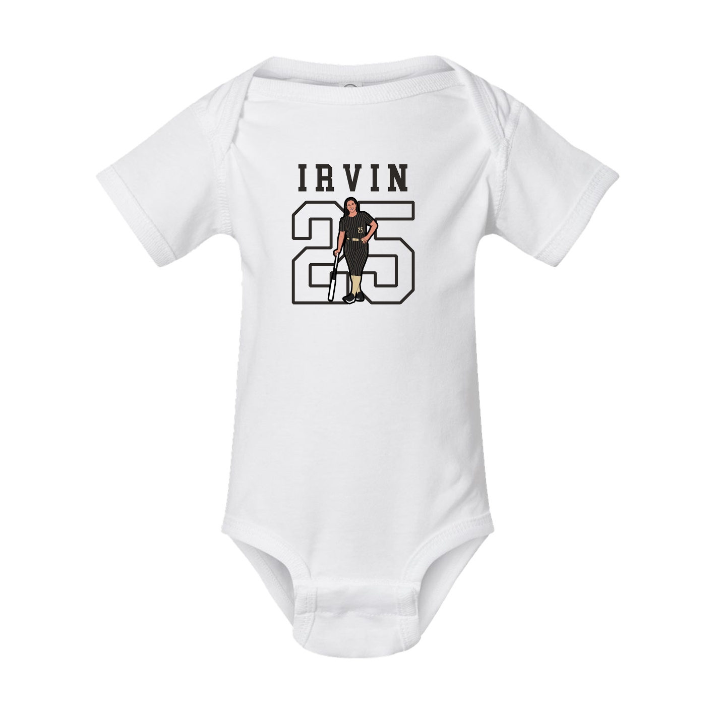 Baby Onesie — Shirsey in White