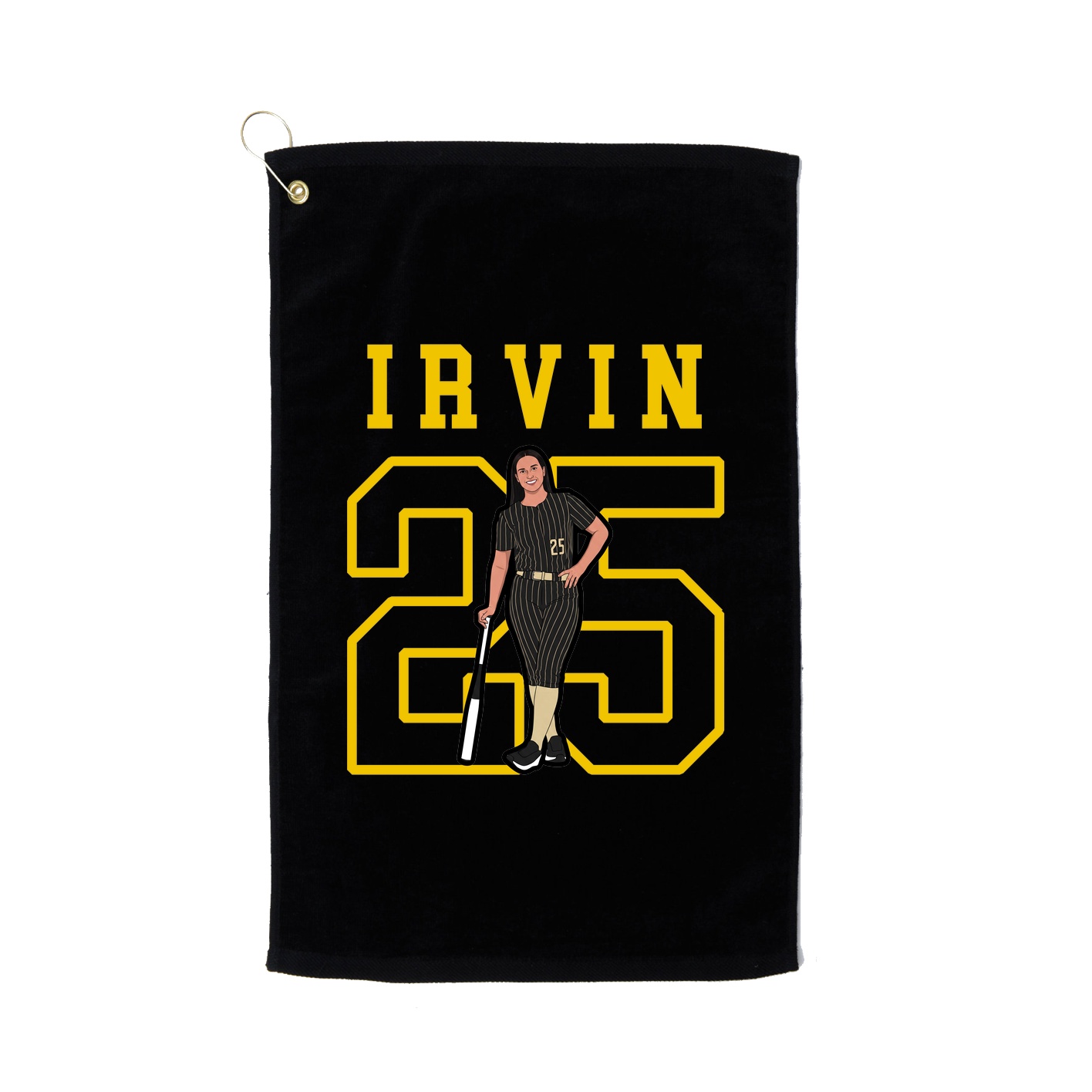 Golf Towel — Shirsey in Black