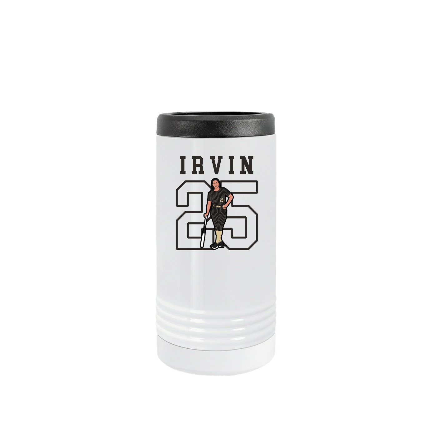 Slim Beverage Holder — Shirsey in White