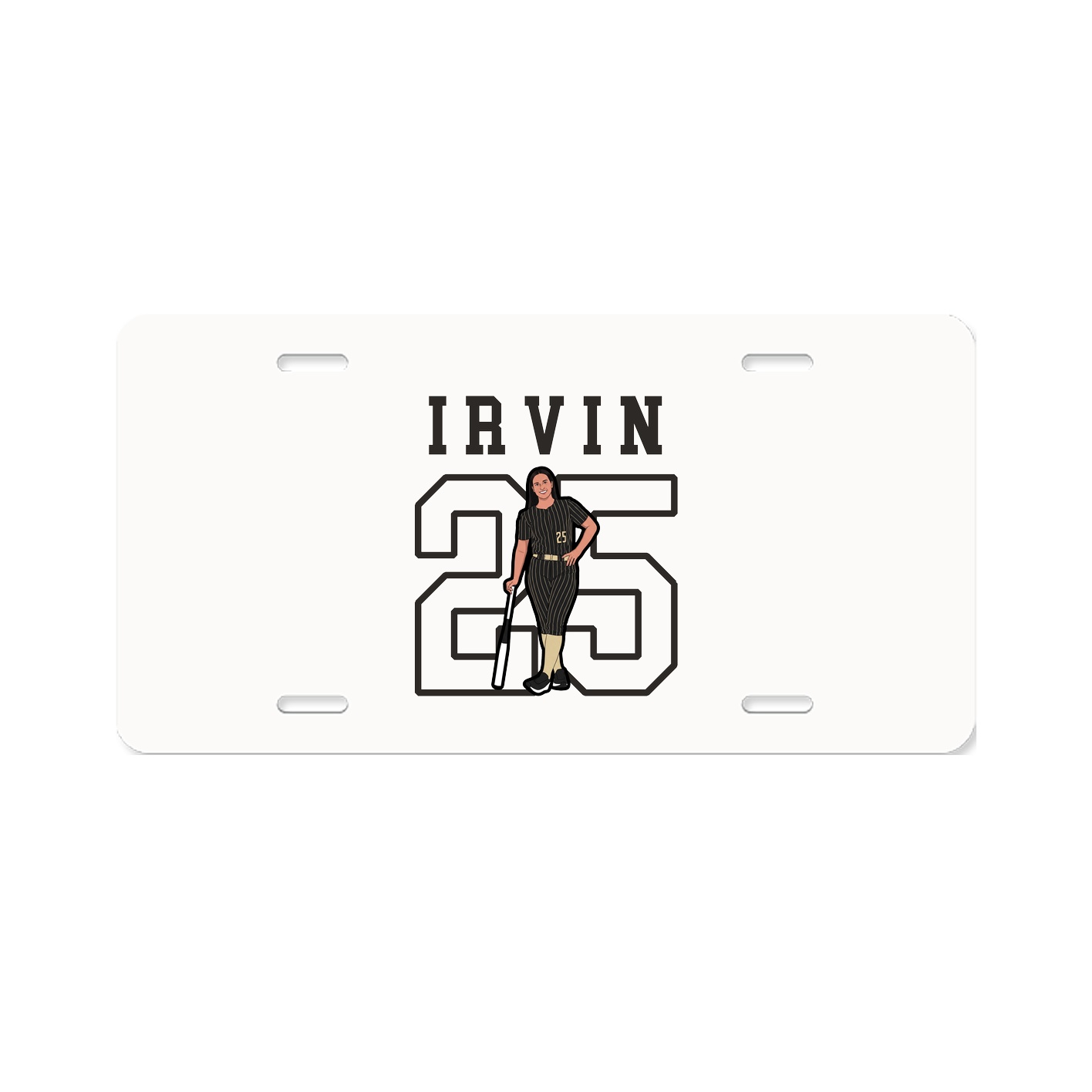 License Plate — Shirsey in Classic