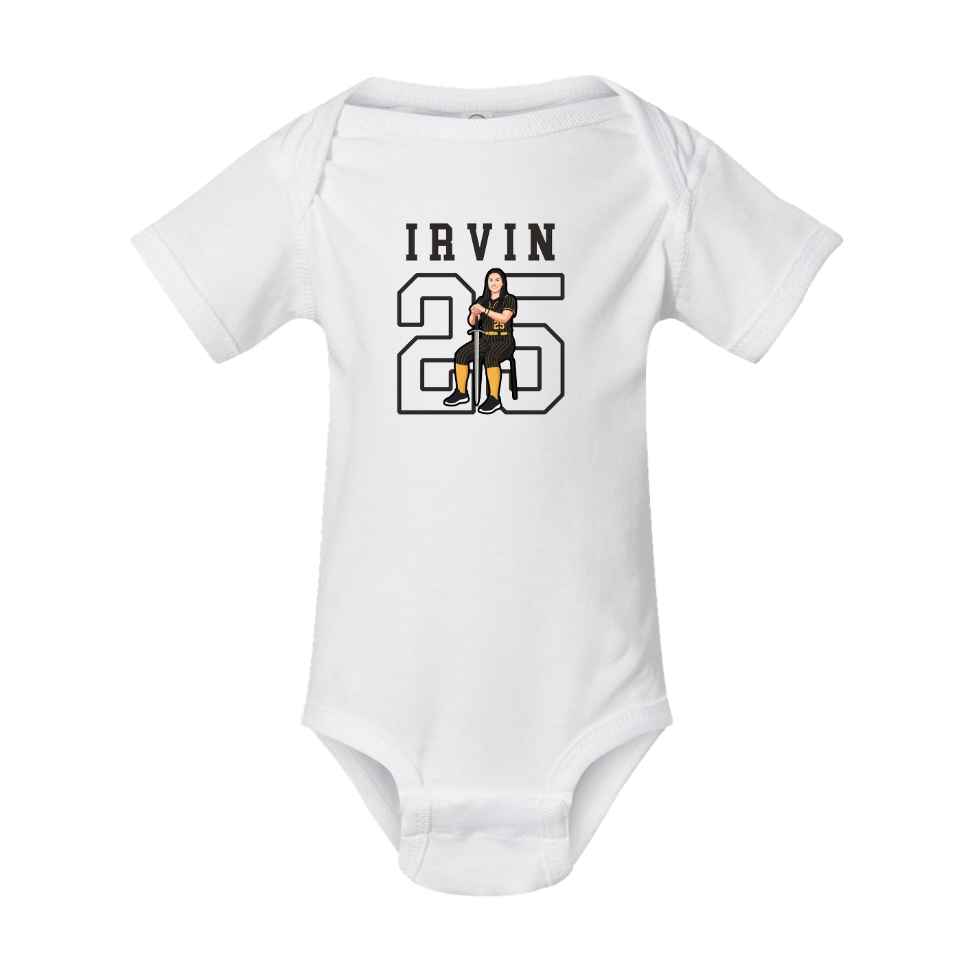 Baby Onesie — Shirsey in White