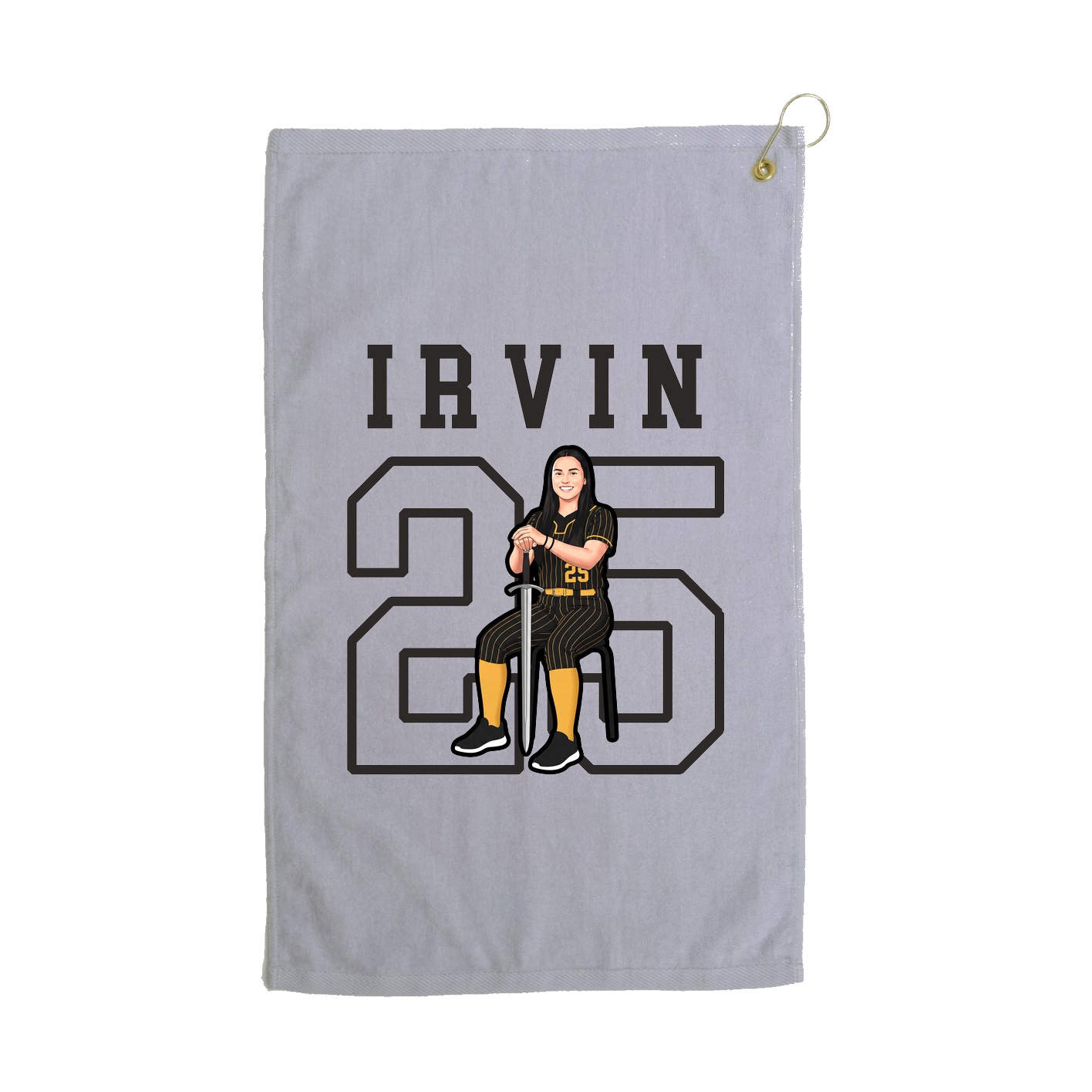 Golf Towel — Shirsey in Grey