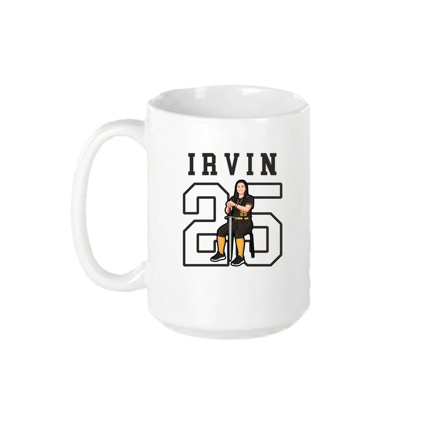 15oz Coffee Mug — Shirsey in White
