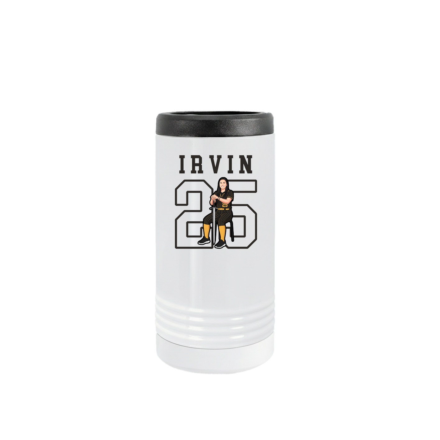 Slim Beverage Holder — Shirsey in White