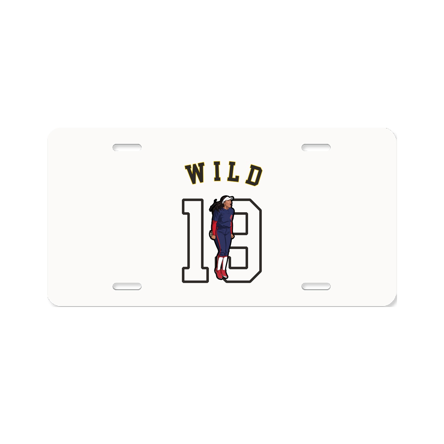 License Plate — Shirsey Arch in Classic