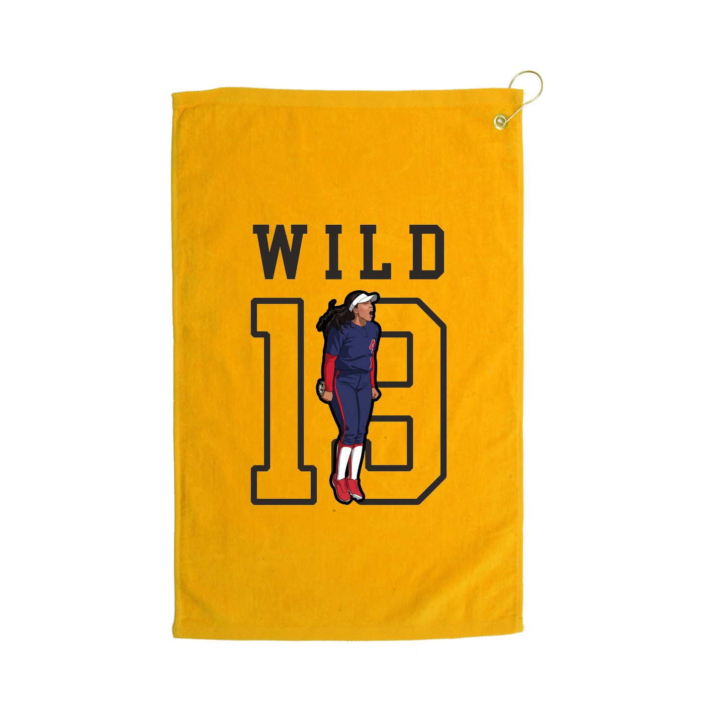 Golf Towel — Shirsey in Gold