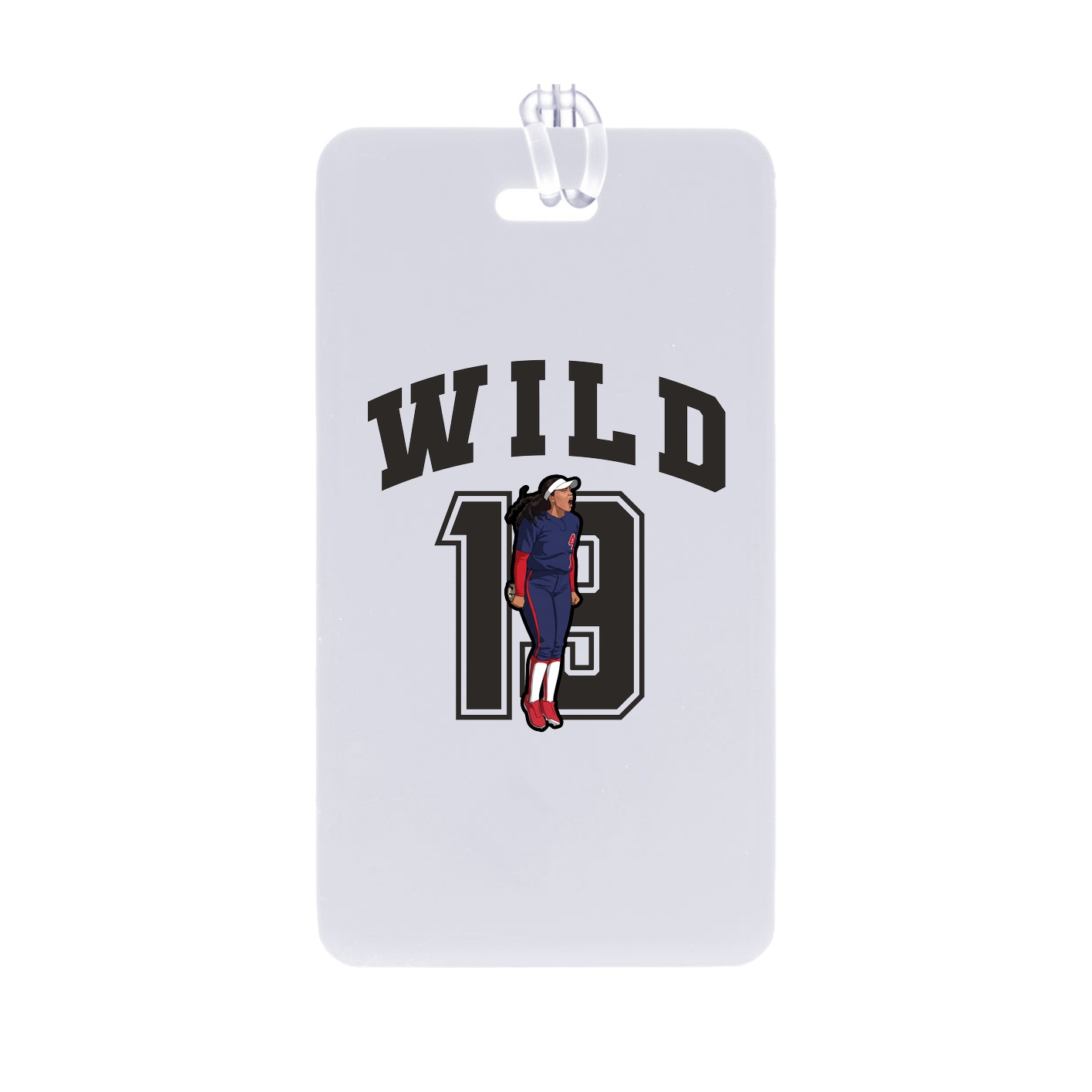 Bag Tag — Number in Classic