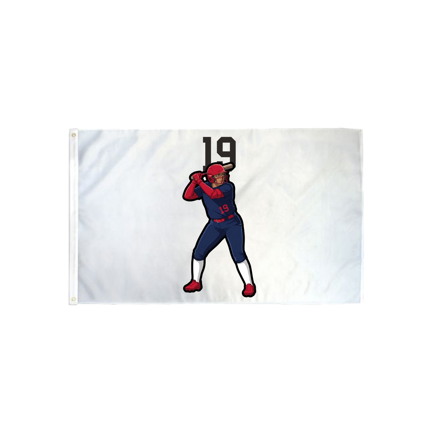 3x5 Flag — Number Top in Classic