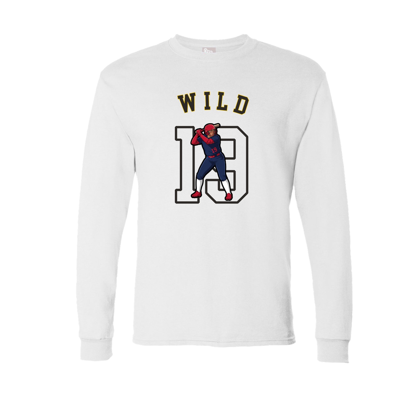 Long Sleeve Tee — Shirsey Arch in White