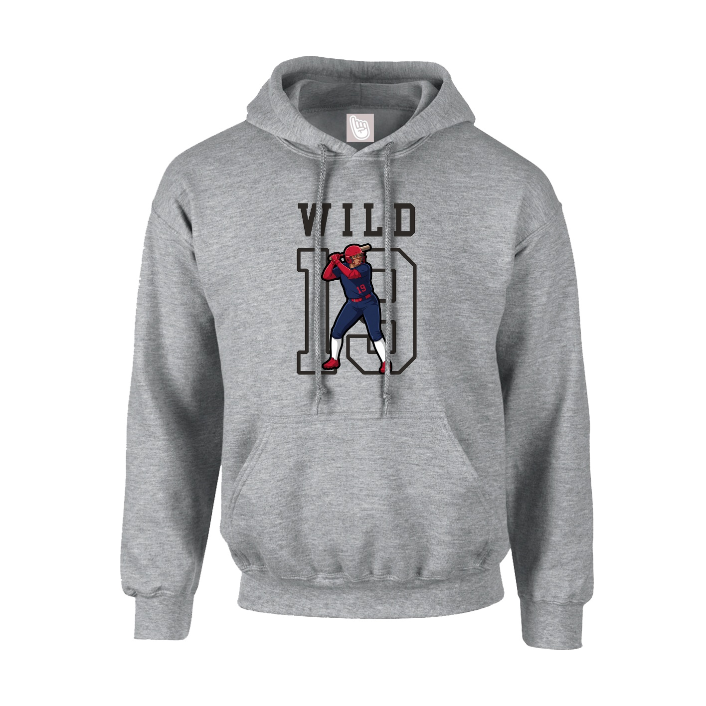Hoodie — Shirsey in Grey