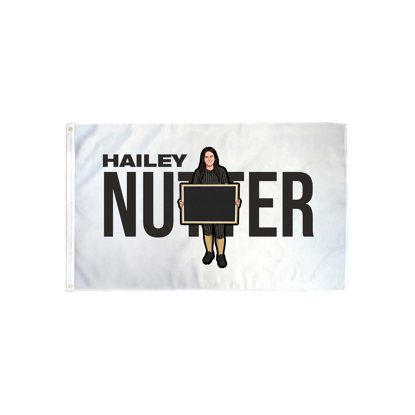 3x5 Flag — Player Name in Classic