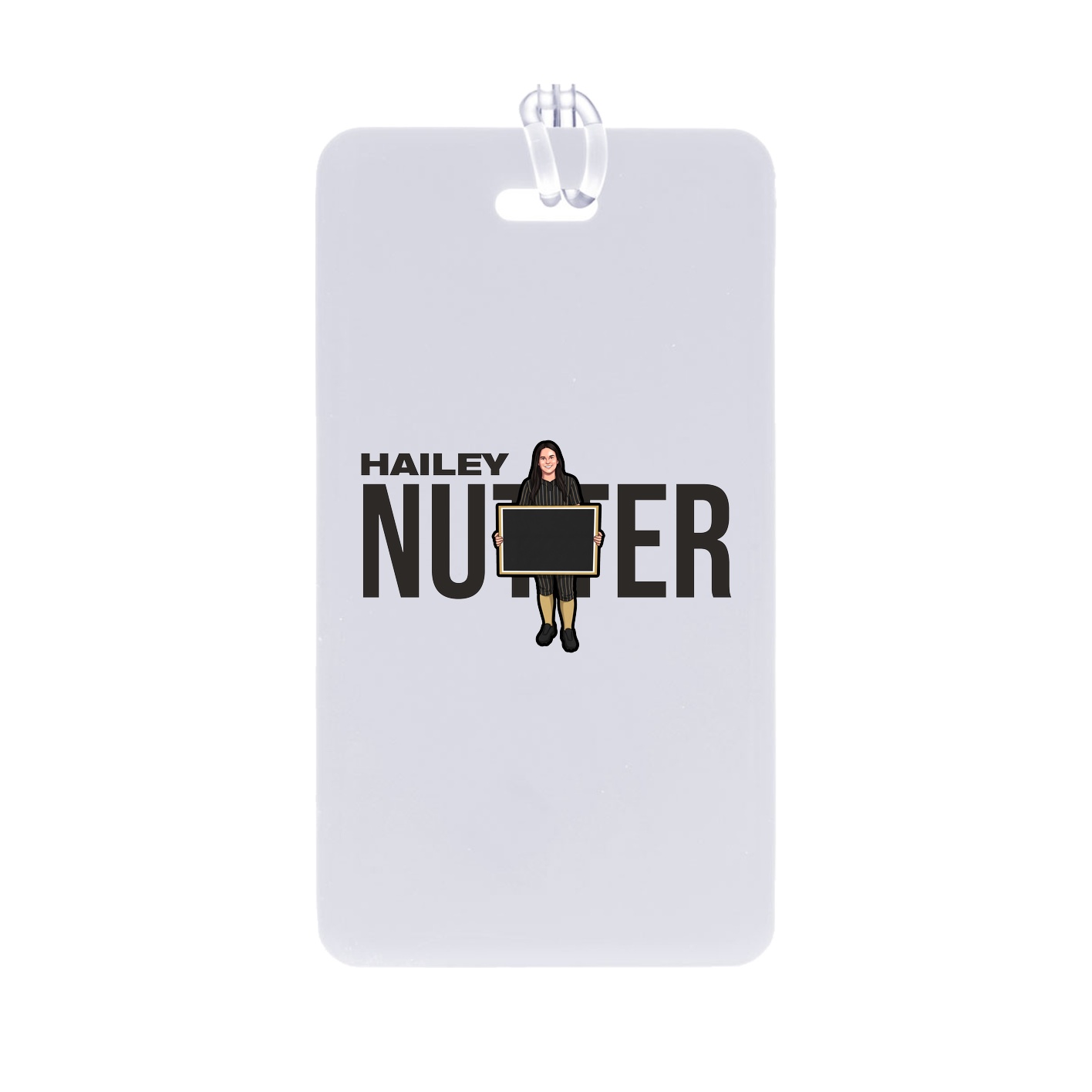 Bag Tag — Player Name in Classic