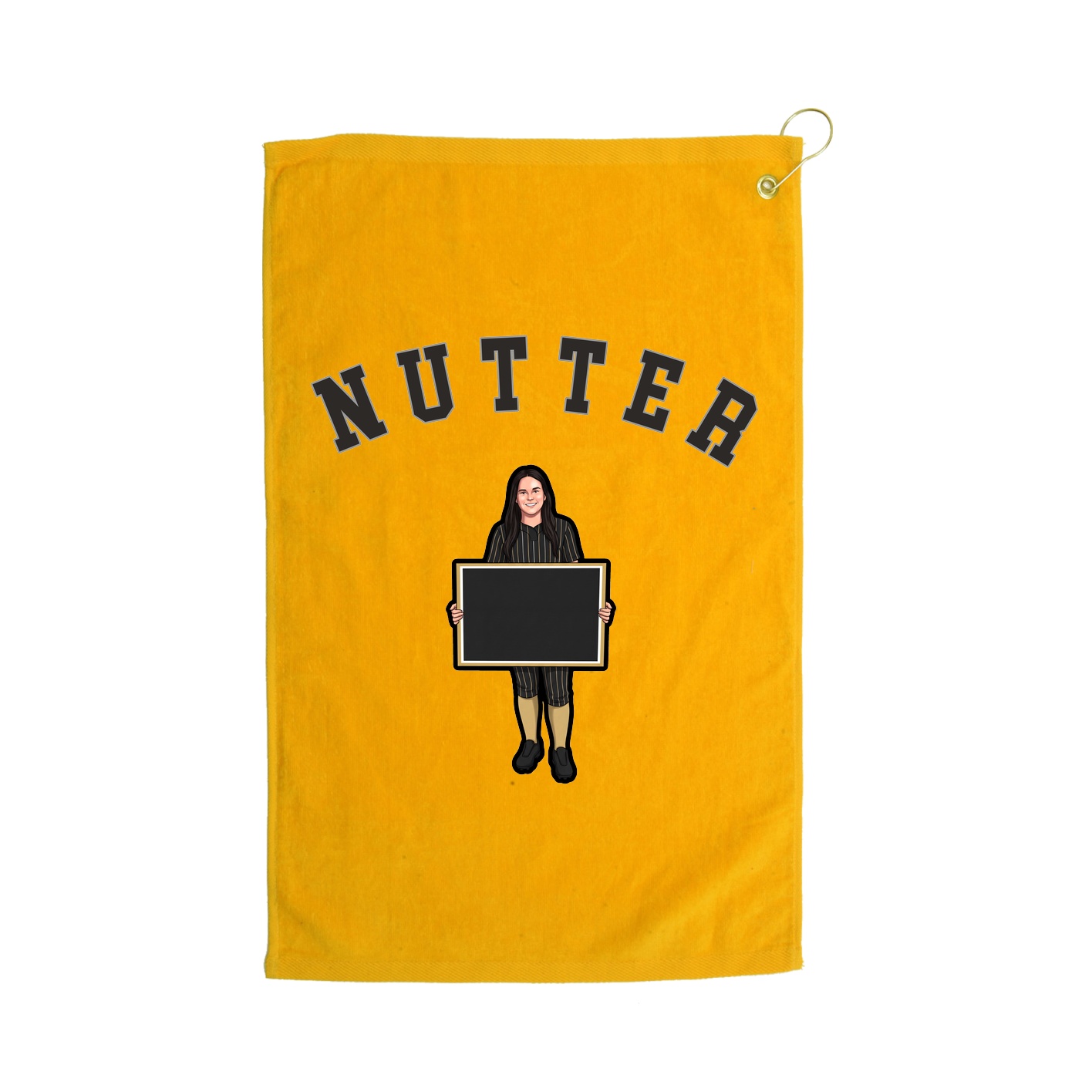 Golf Towel — Shirsey Arch in Gold