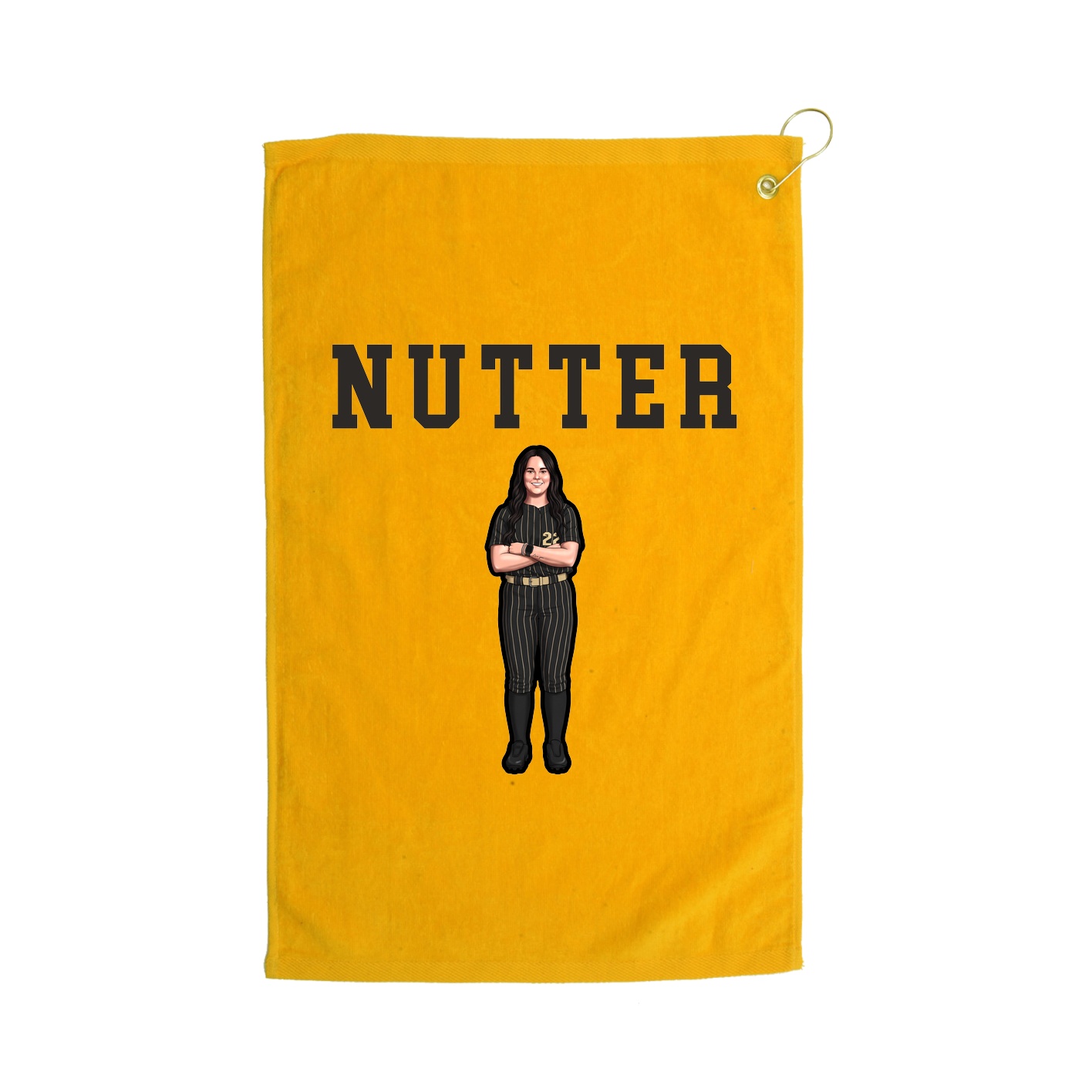 Golf Towel — Shirsey in Gold