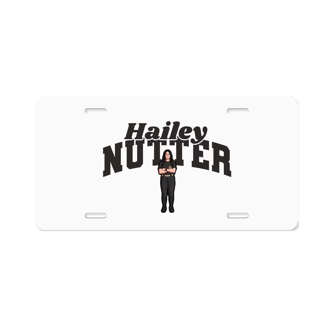 License Plate — Signature Arch in Classic