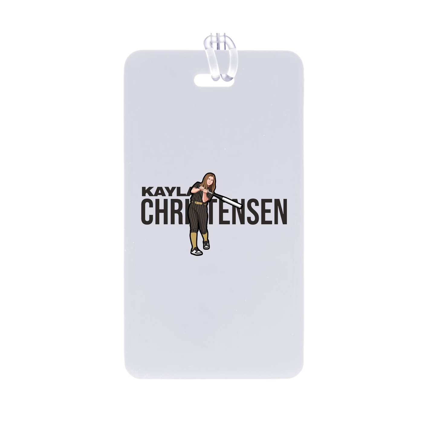 Bag Tag — Player Name in Classic