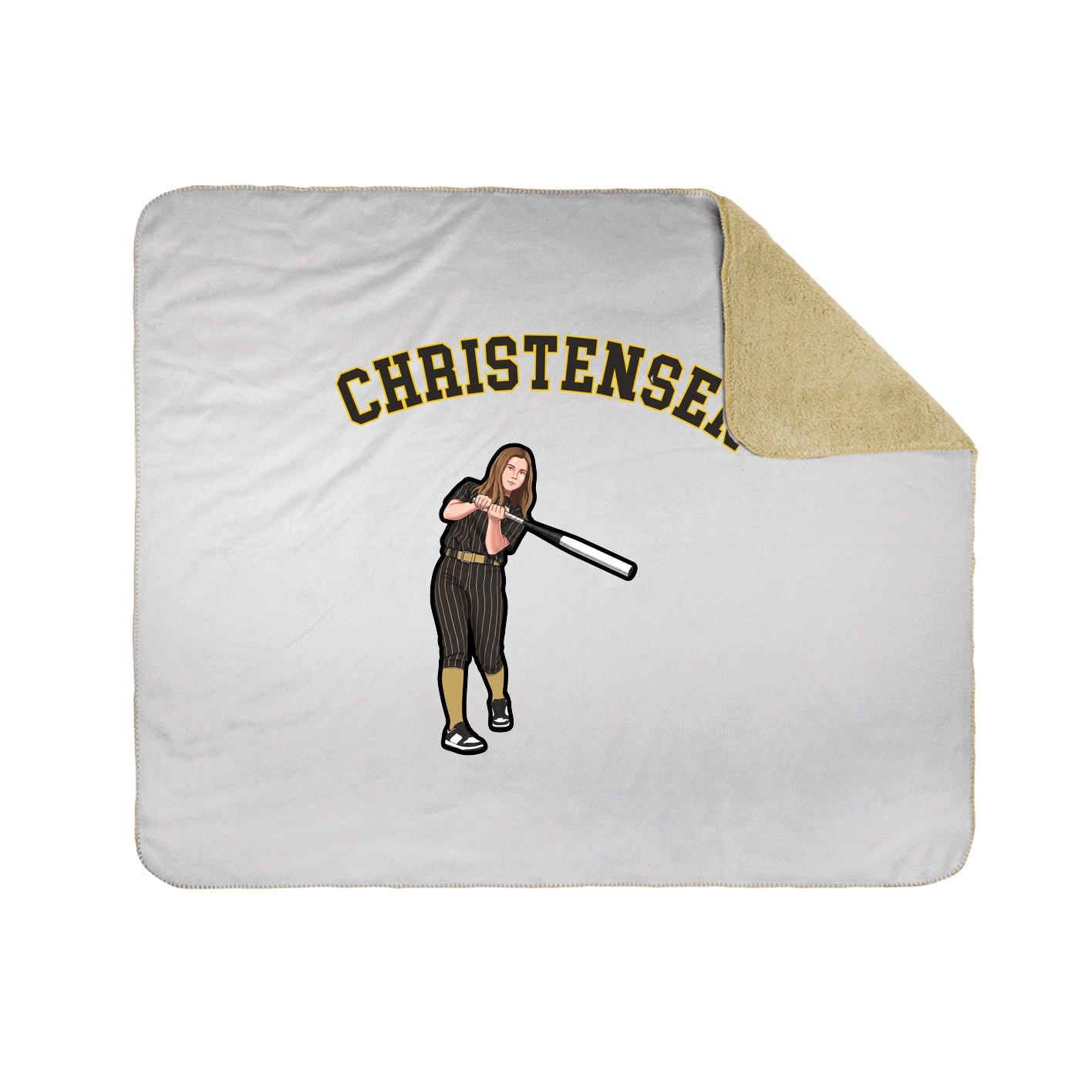 Throw Blanket — Shirsey Arch in White