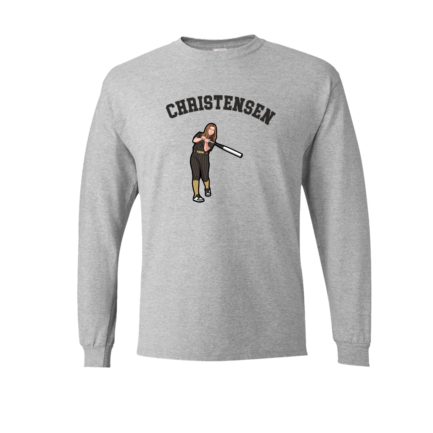 Long Sleeve Tee — Shirsey Arch in Grey