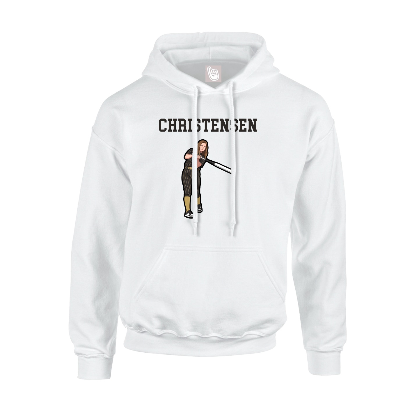 Youth Hoodie — Shirsey in White