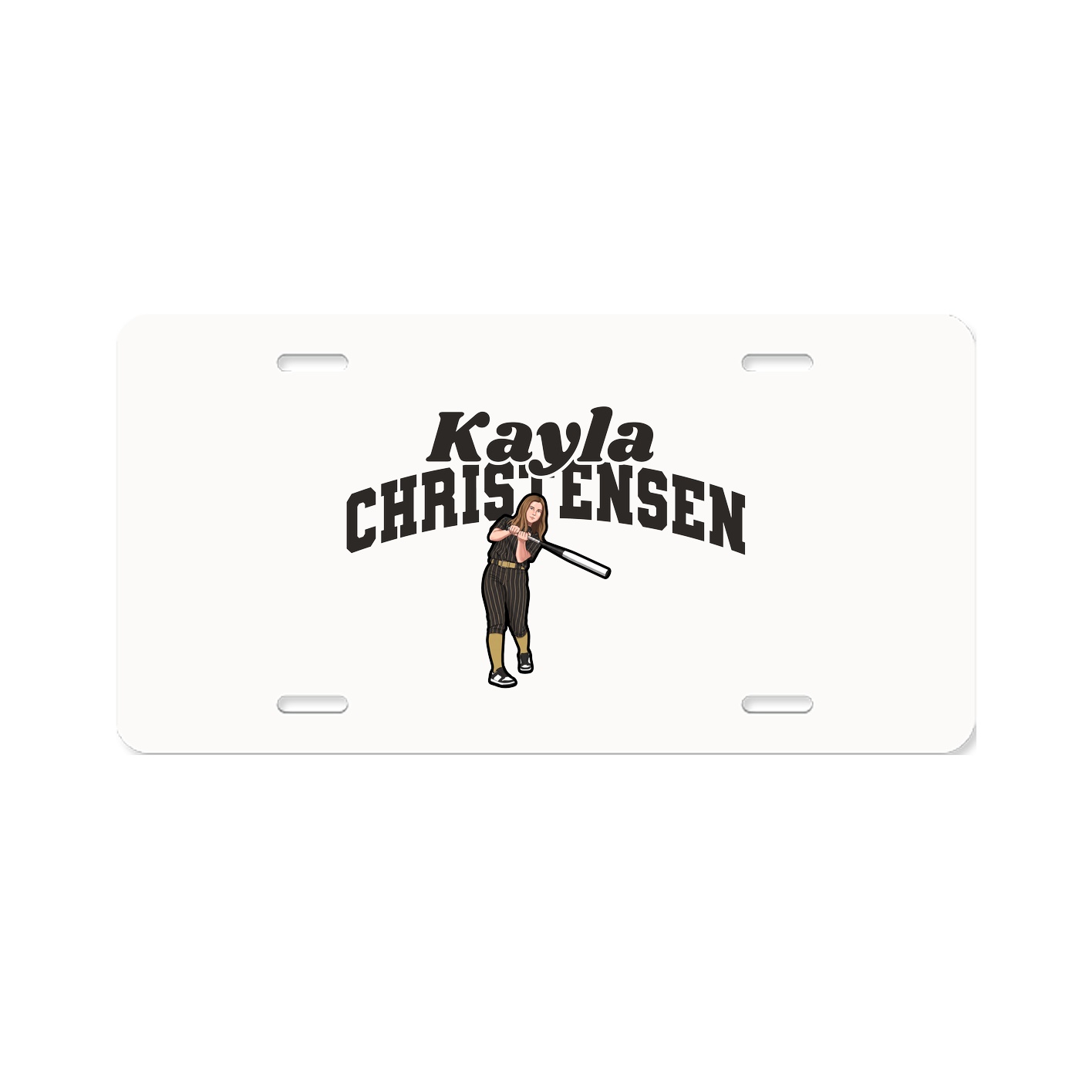 License Plate — Signature Arch in Classic