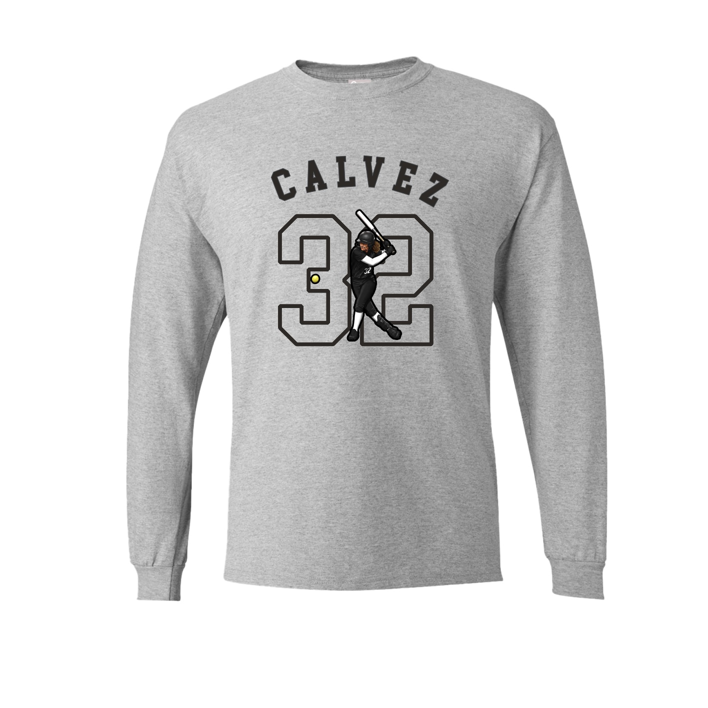 Long Sleeve Tee — Shirsey Arch in Grey