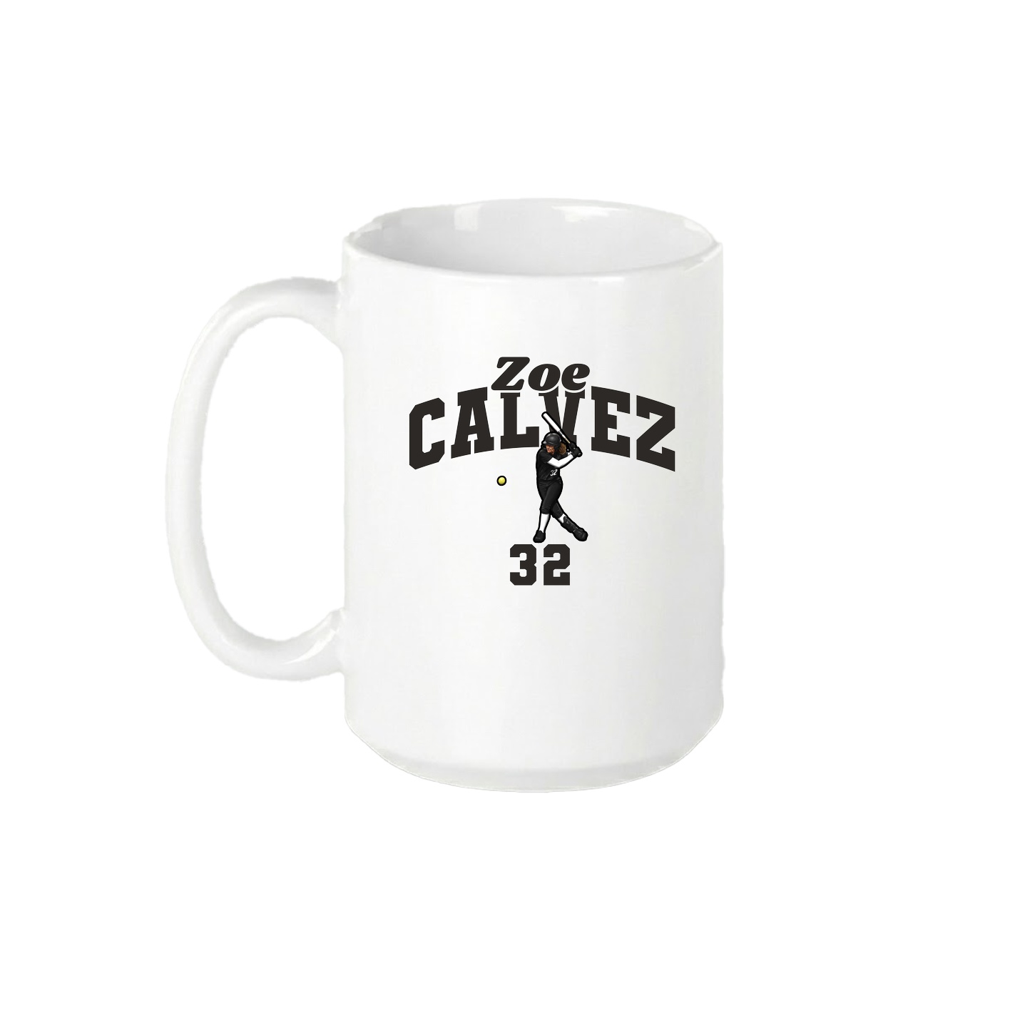 15oz Coffee Mug — Signature Arch in White