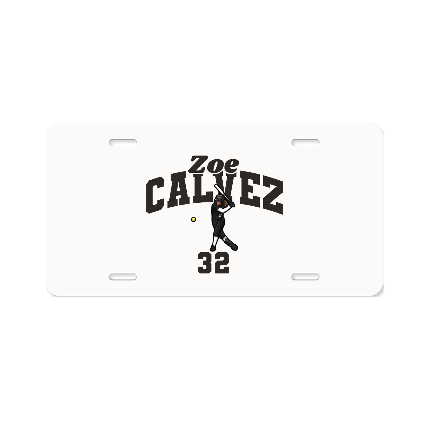 License Plate — Signature Arch in Classic