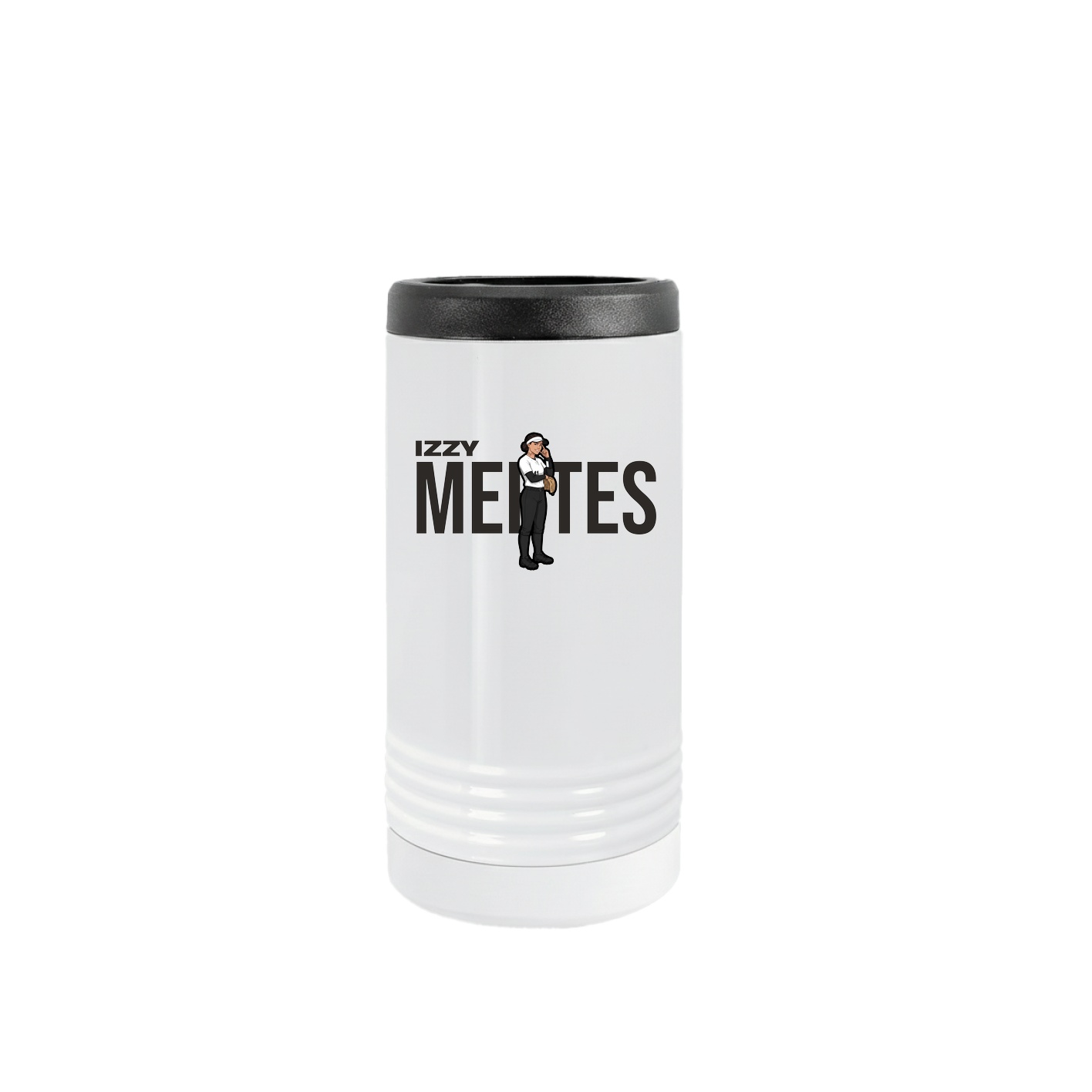 Slim Beverage Holder — Player Name in White