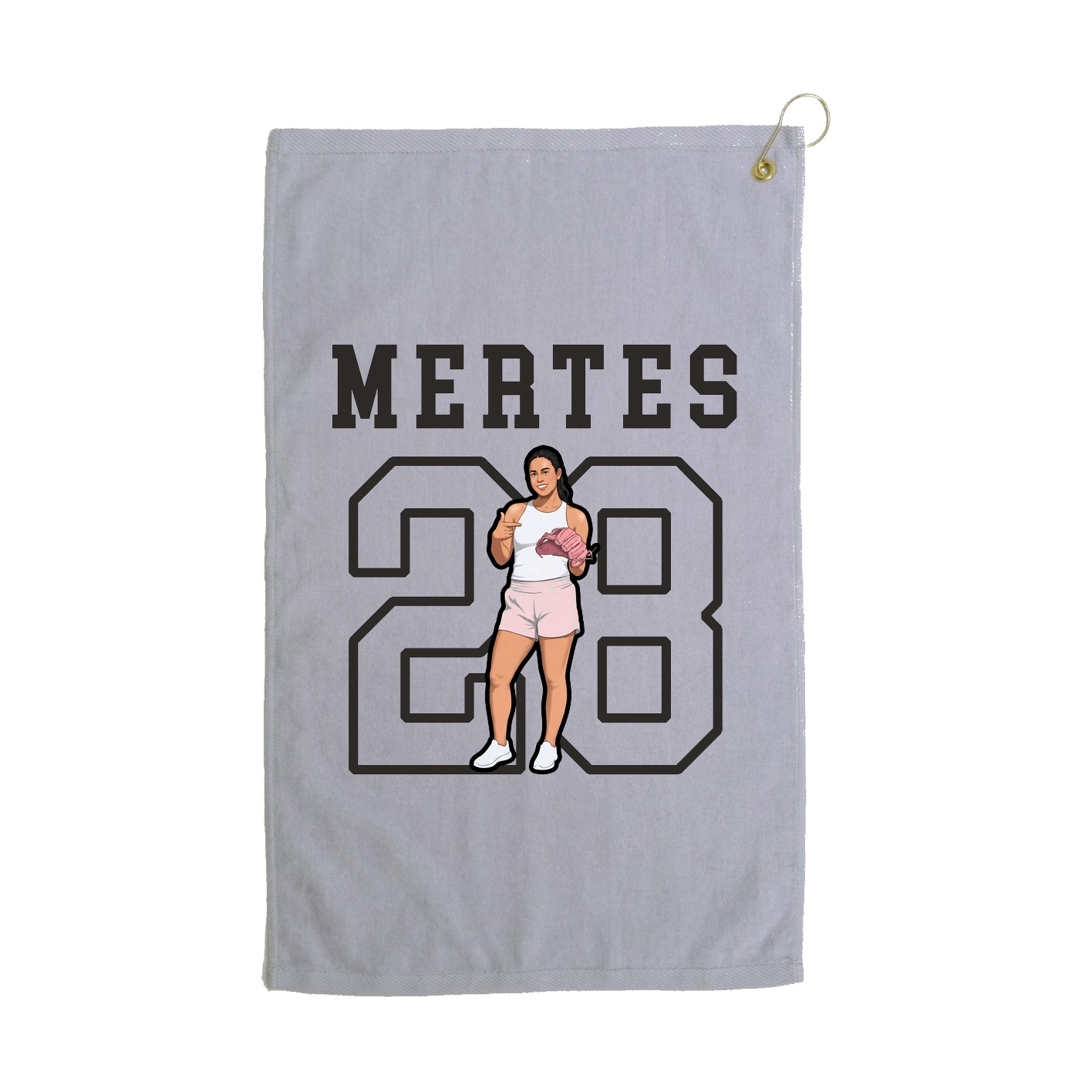 Golf Towel — Shirsey in Grey