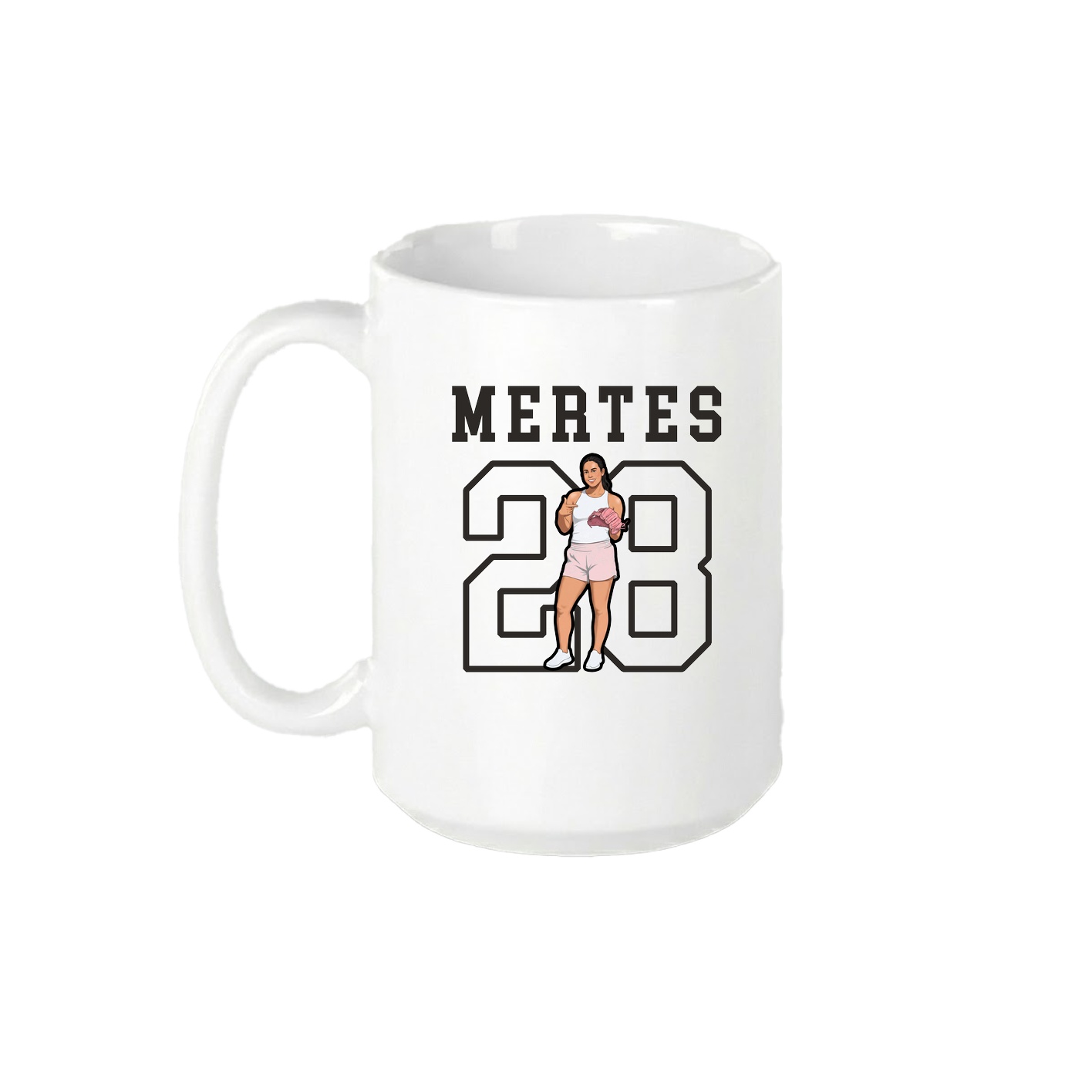 15oz Coffee Mug — Shirsey in White