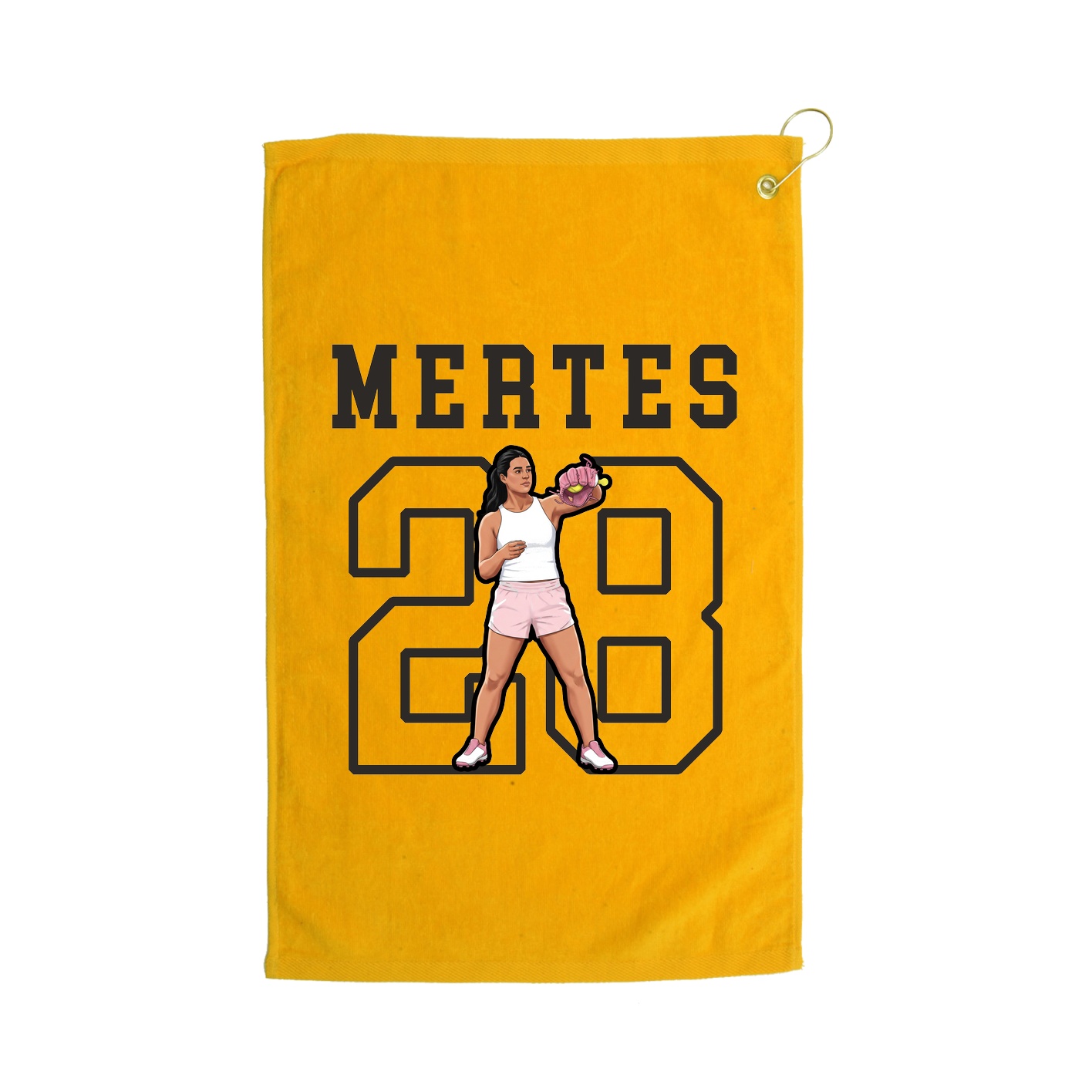 Golf Towel — Shirsey in Gold