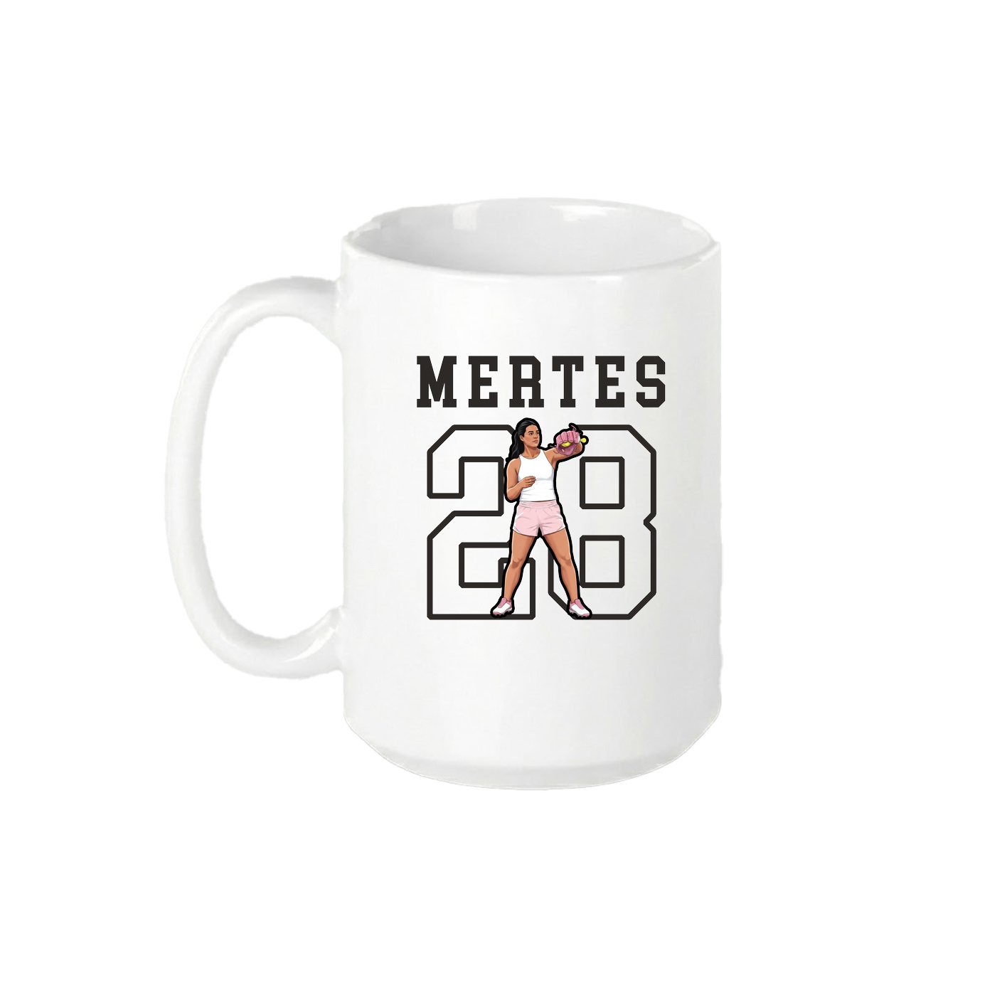 15oz Coffee Mug — Shirsey in White