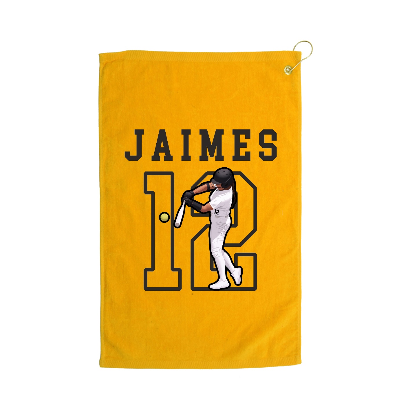 Golf Towel — Shirsey in Gold