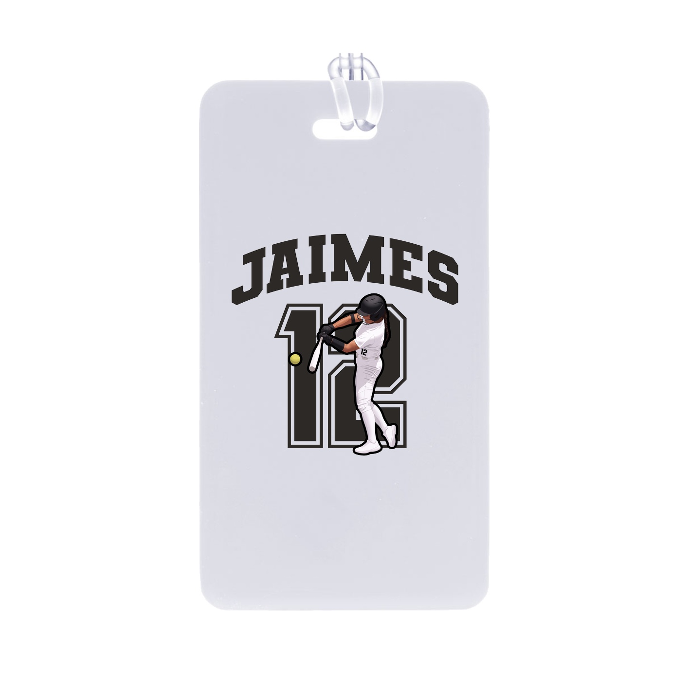 Bag Tag — Number in Classic