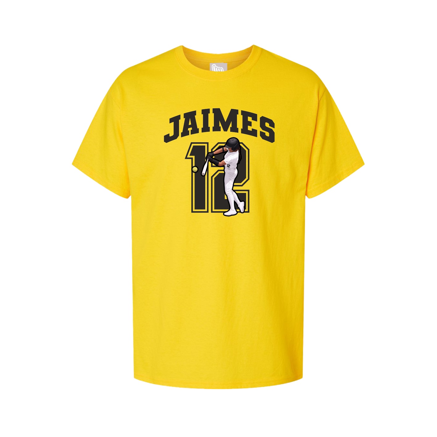 Tee — Number in Gold