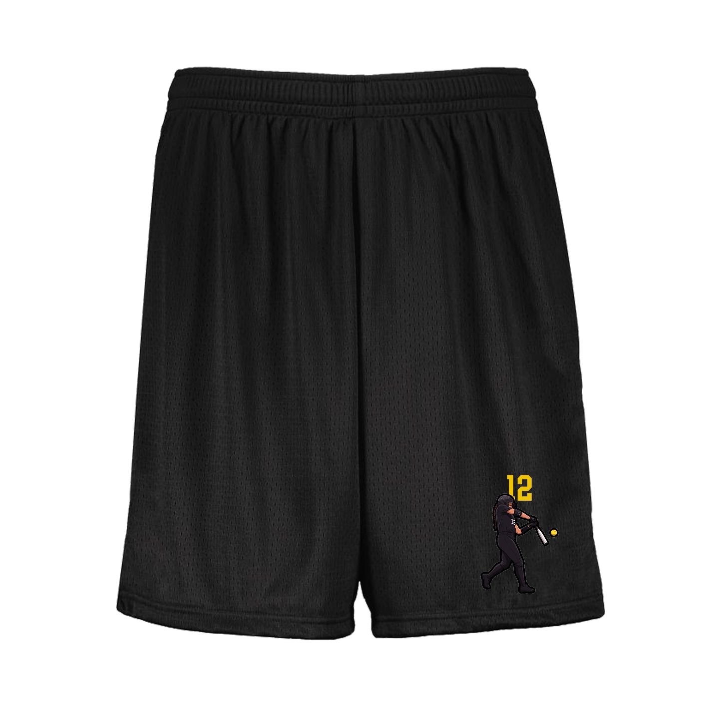 Shorts — Number Top in Black