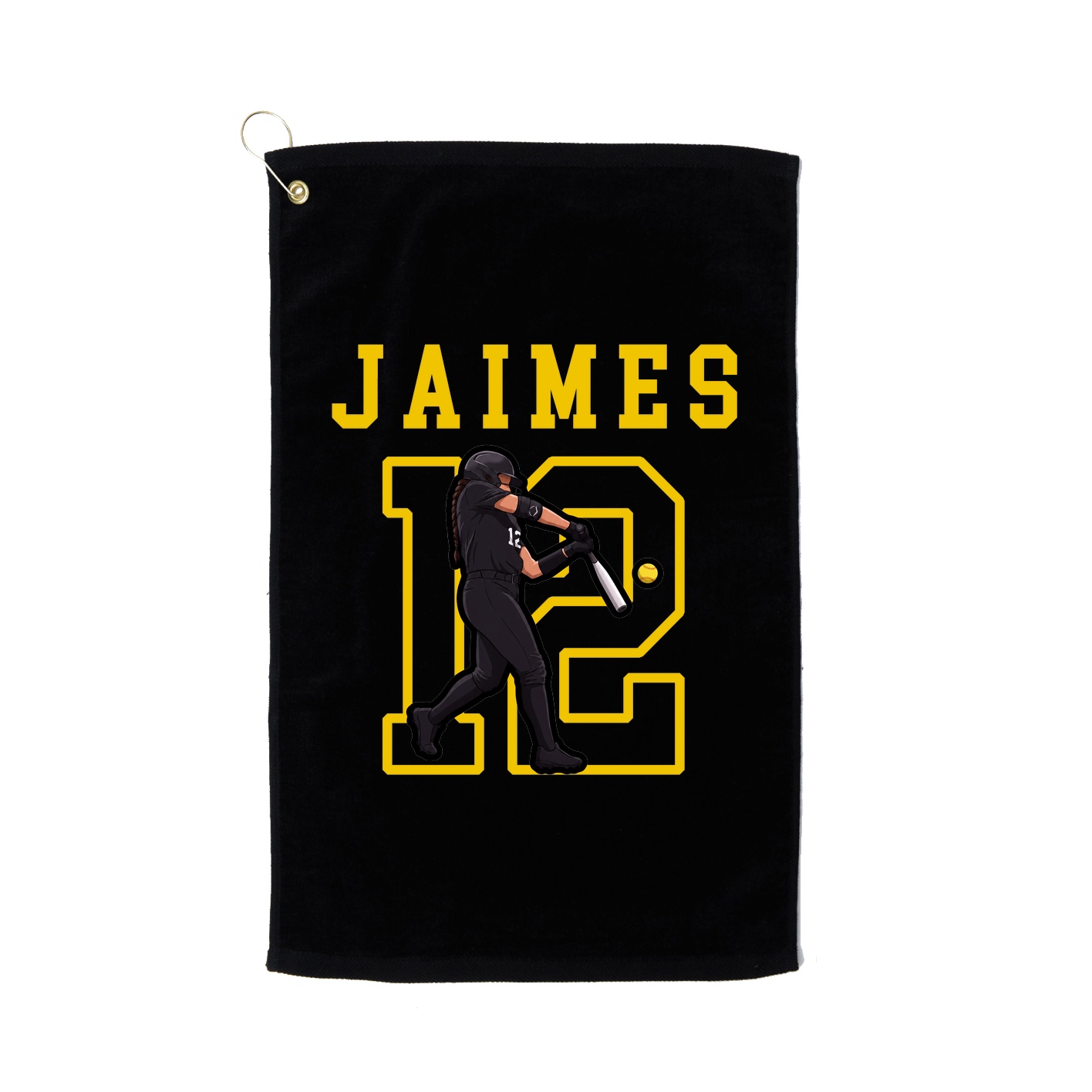 Golf Towel — Shirsey in Black