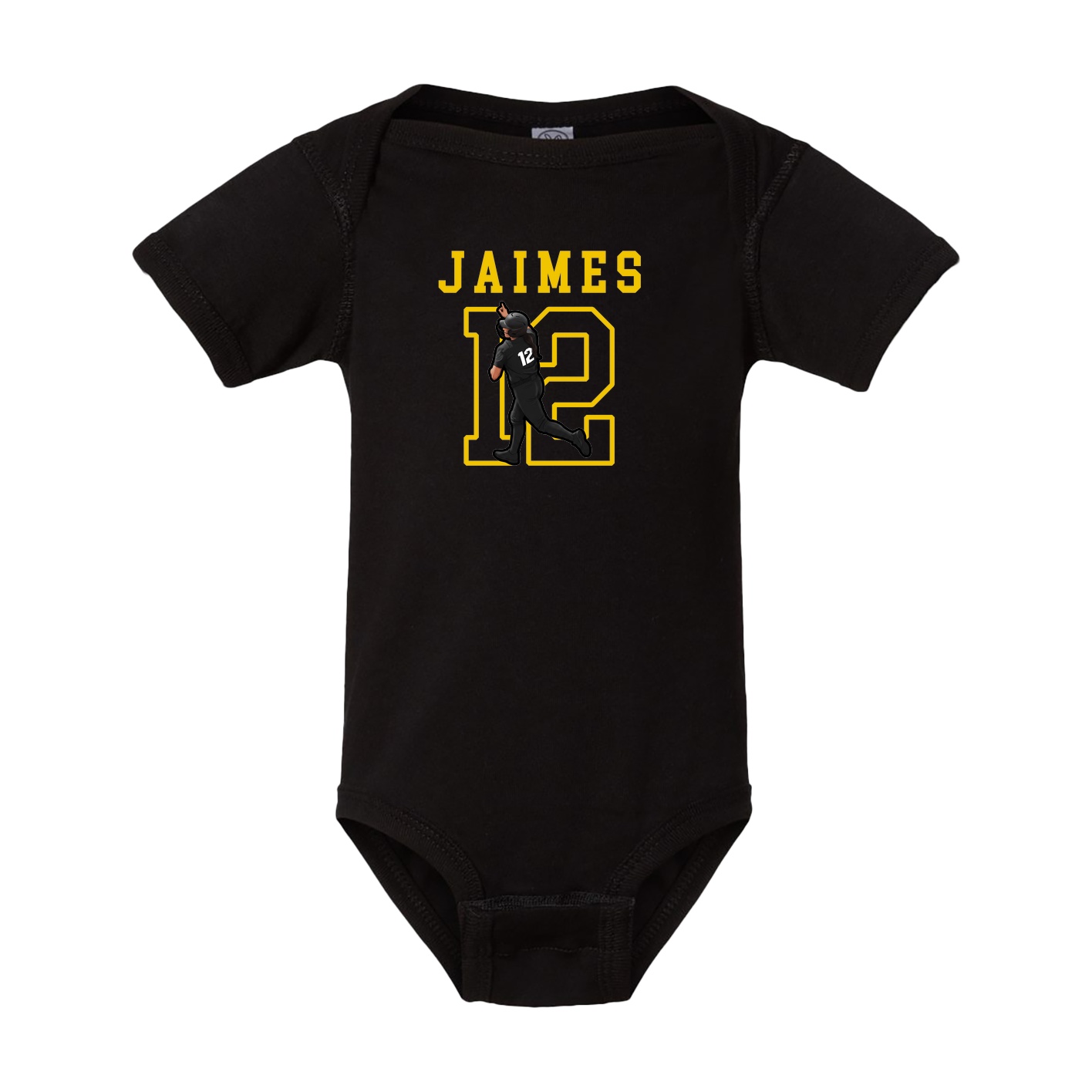 Baby Onesie — Shirsey in Black