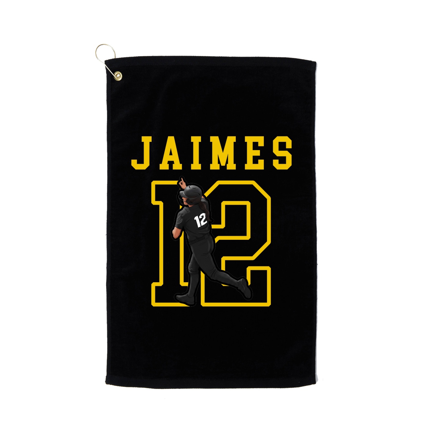 Golf Towel — Shirsey in Black