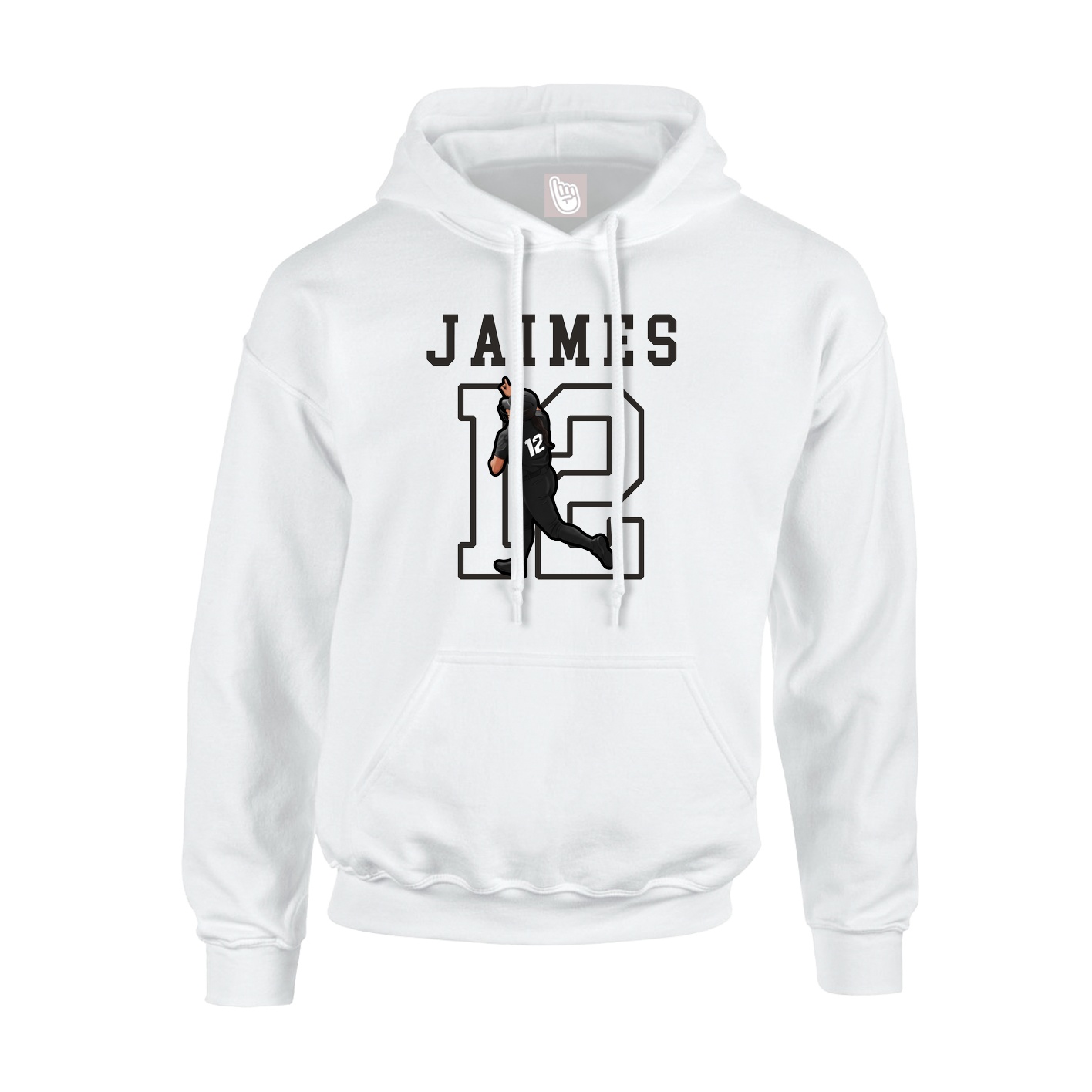 Youth Hoodie — Shirsey in White