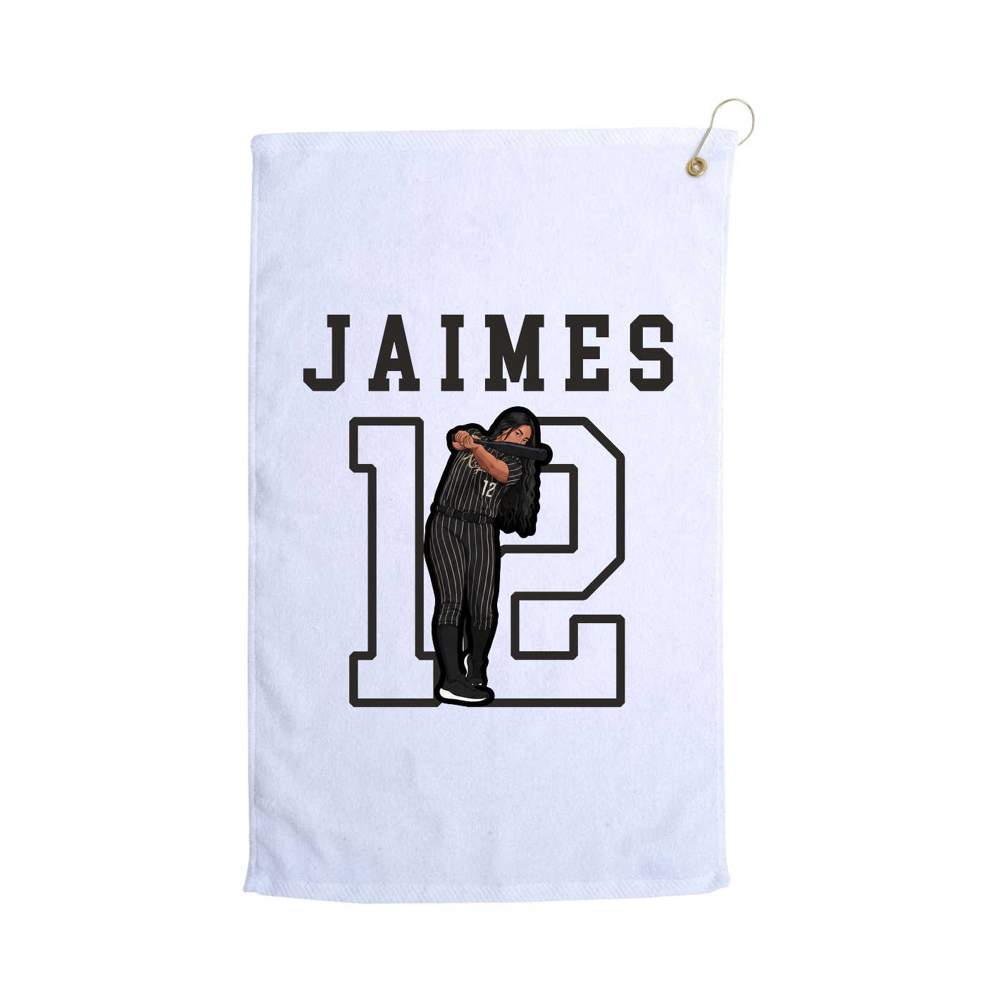 Golf Towel — Shirsey in White