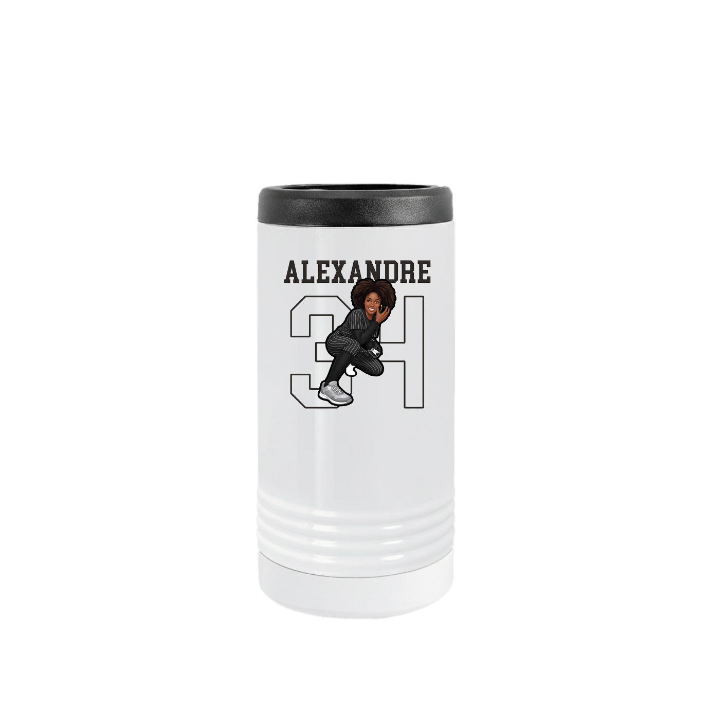 Slim Beverage Holder — Shirsey in White