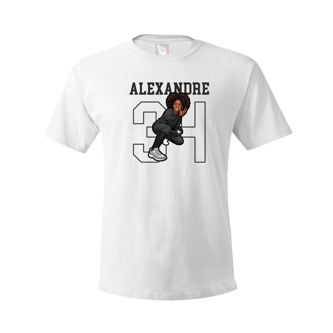 Youth Tee — Shirsey in White