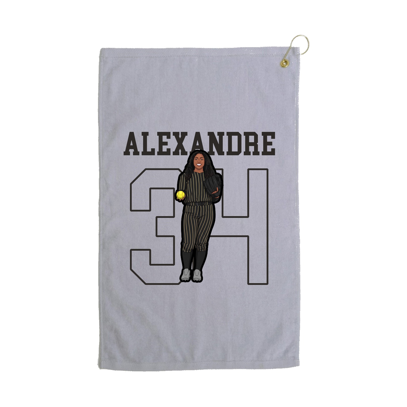 Golf Towel — Shirsey in Grey