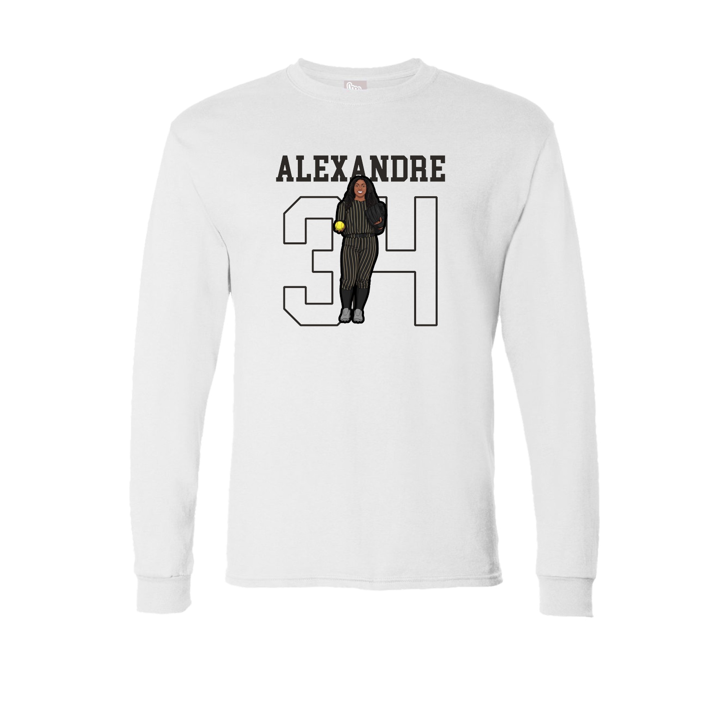 Long Sleeve Tee — Shirsey in White