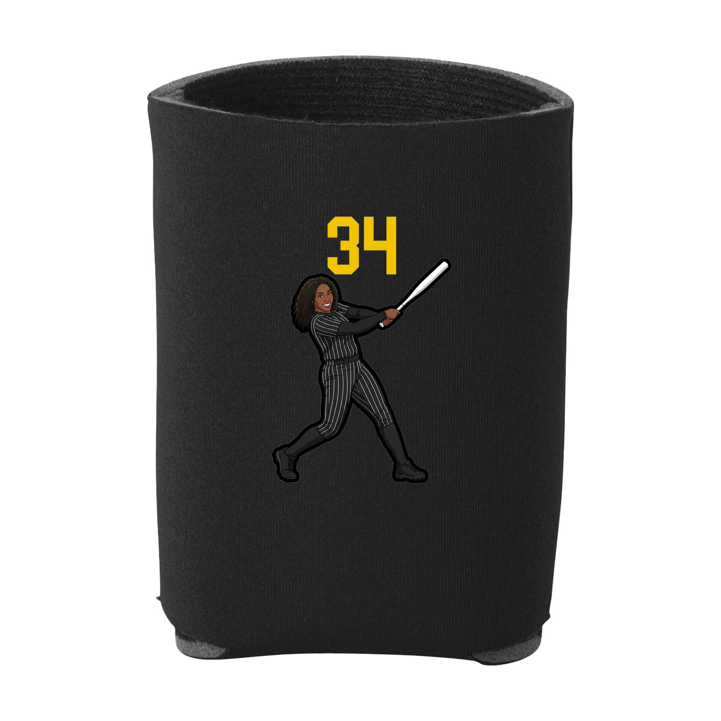 Can Holder — Number Top in Black