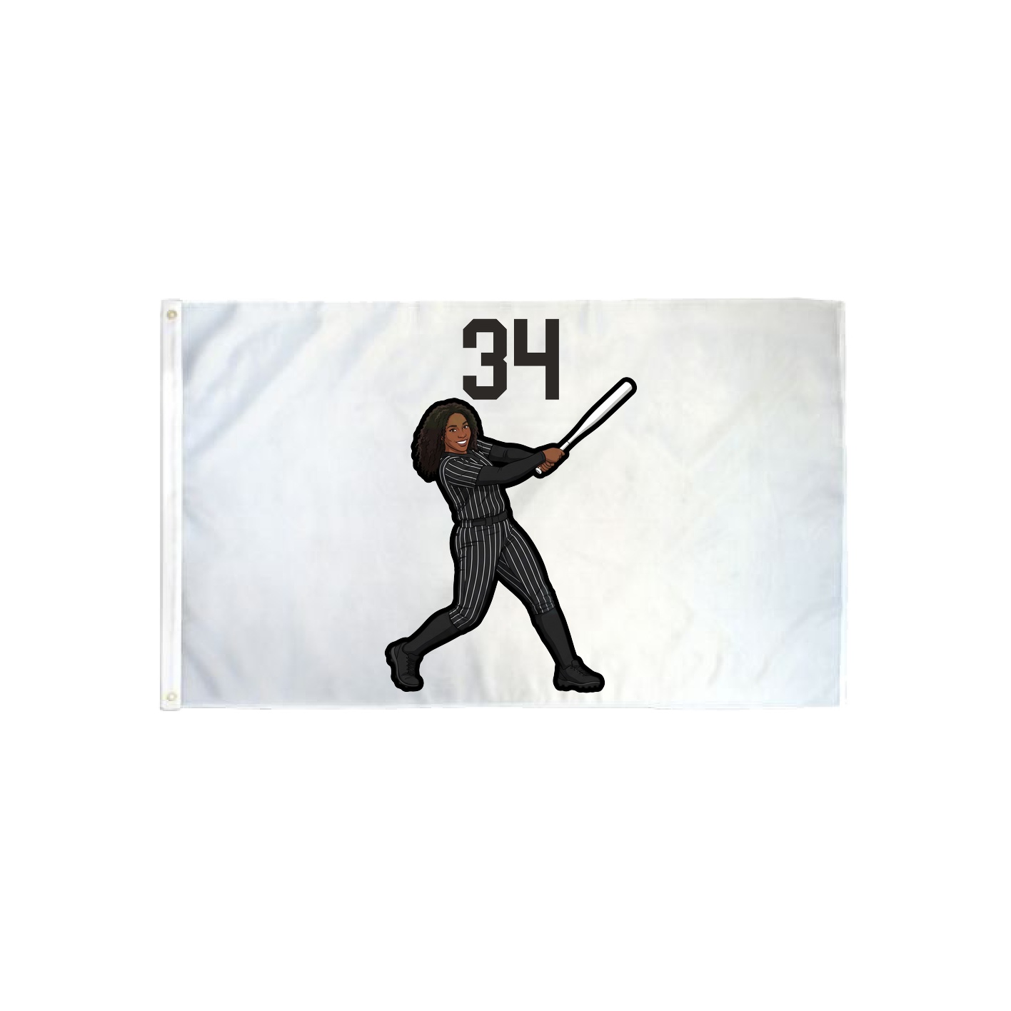 3x5 Flag — Number Top in Classic