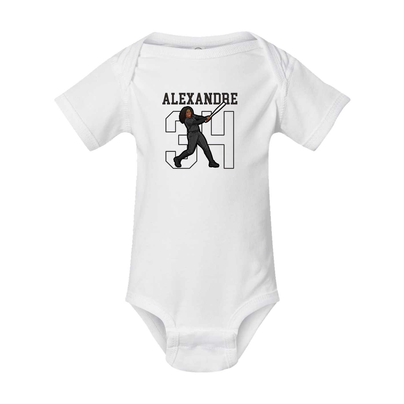 Baby Onesie — Shirsey in White