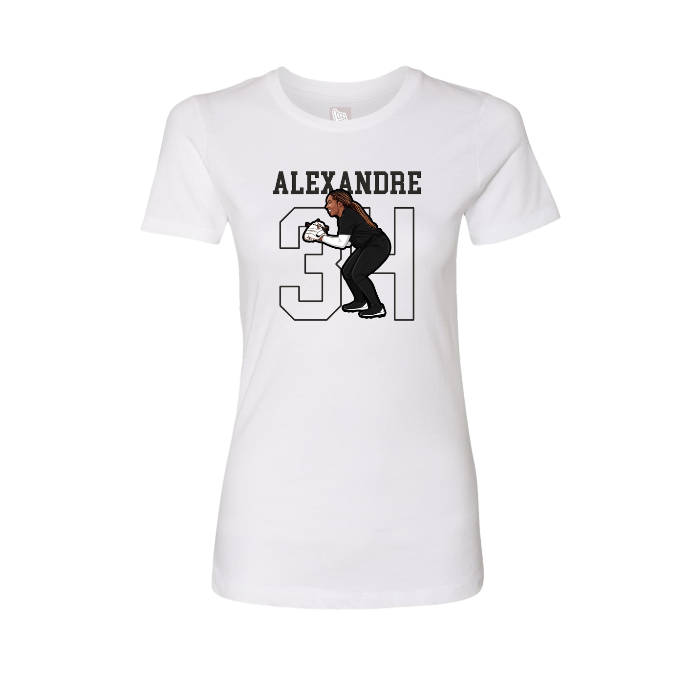 Fitted Women's Tee — Shirsey in White