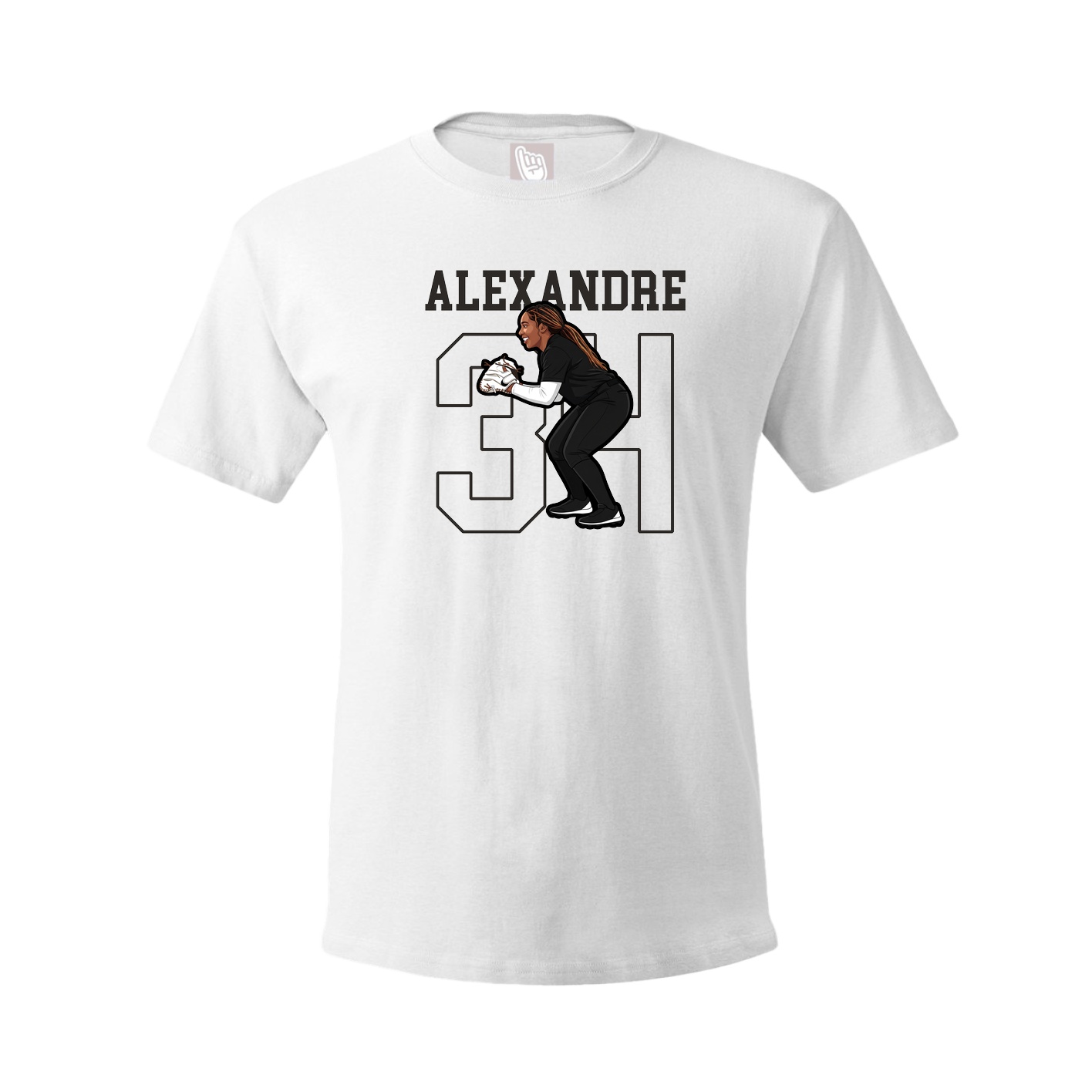 Youth Tee — Shirsey in White